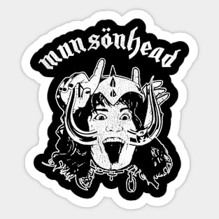 Munsonhead Sticker